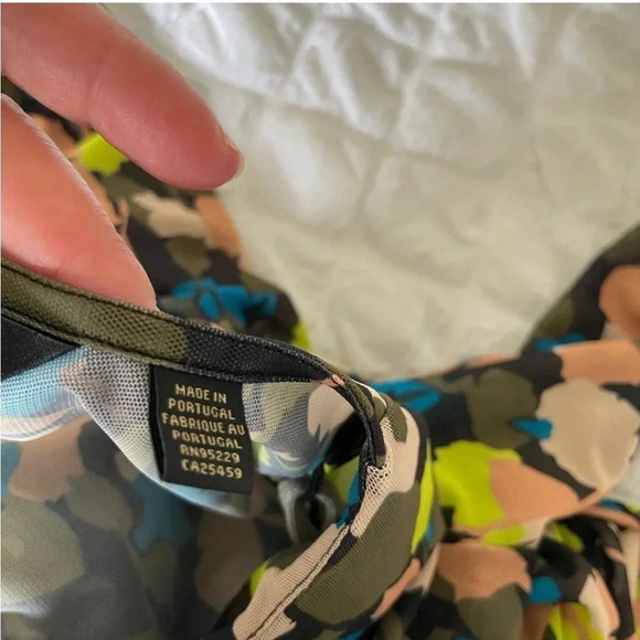 Ted Baker Tina mesh printed ruched mini dress - Picture 9 of 15